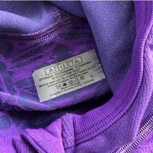 LG-Athleta 1/4 zip top purple (006)